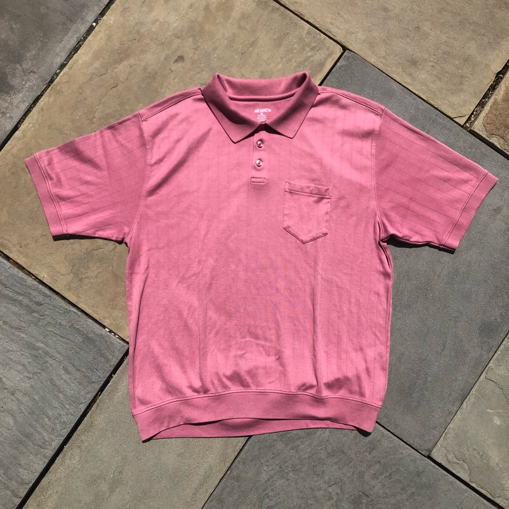 Y2K Banded Bottom Polo Shirt
